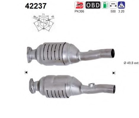 AS 42237 Catalytic Converter